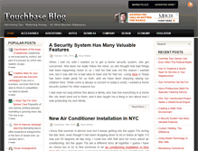 Tablet Screenshot of business.touchbaseblog.com